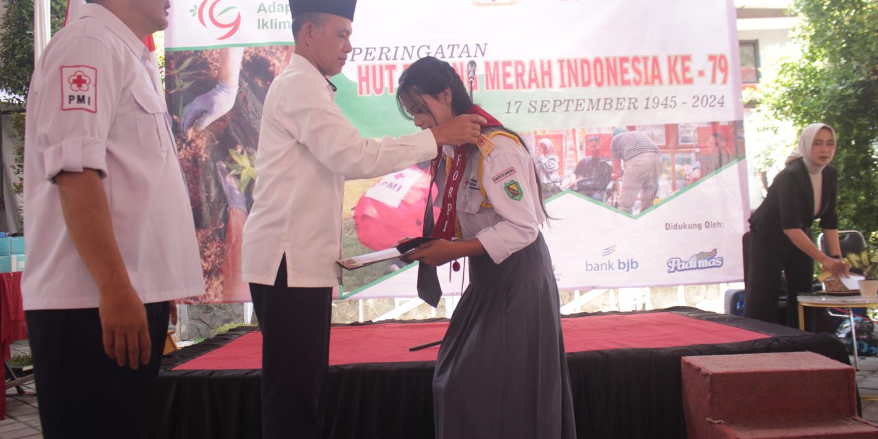 Dalam Rangka HUT PMI Ke-79, Dita Saumi Suherman Dilantik Sebagai Koordinator Forpis Kabupaten Bandung Periode 2024-2025