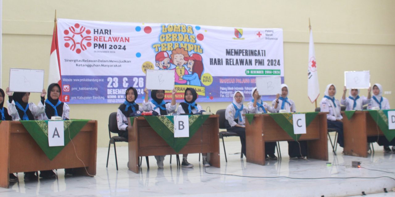 Tujuh Tantangan, Satu Juara! Lomba Cerdas Tangkas Meriahkan Hari Relawan PMI 2024