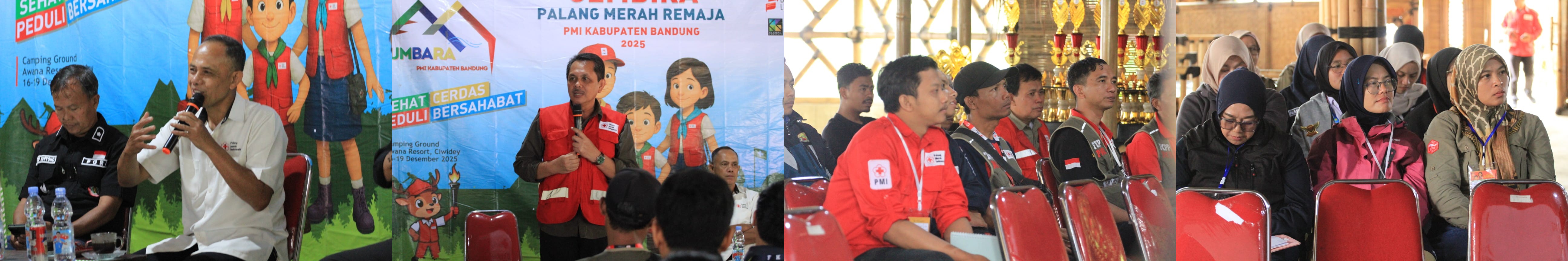 Perkuat Karakter Relawan Muda, PMI Kabupaten Bandung Gelar Saresehan PMR Lintas Instansi