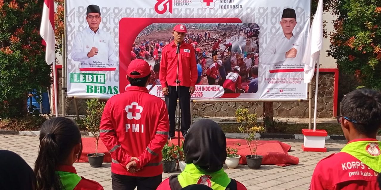 Sinergi Kemanusiaan di Usia ke-81: PMI Kabupaten Bandung Kukuhkan Pengurus dan Komandan KSR Baru